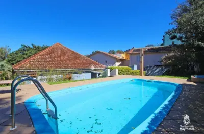 Casa em condomínio fechado com 3 quartos à venda na rua dos minuanos, 308, espírito santo, porto alegre, 181 m2 por r$ 850.000