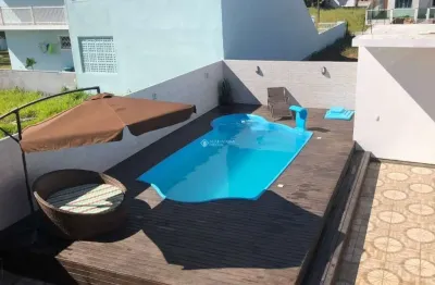 Casa com 4 quartos à venda na 509, 300, praia do meio, palhoça, 300 m2 por r$ 750.000