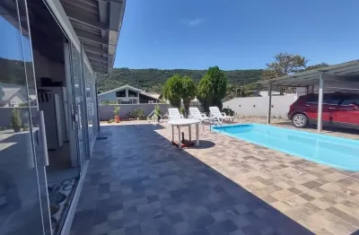 Casa com 1 quarto à venda na Rua Das Palmeiras, 1914, Pinheira, Palhoça, 114 m2 por R$ 905.000