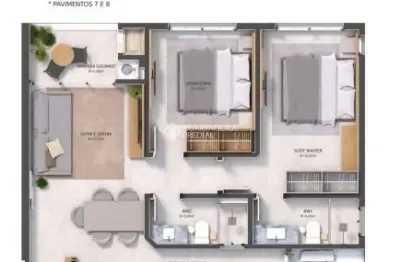 Apartamento com 2 quartos à venda na avenida prefeito waldemar vieira, 961, saco dos limões, florianópolis, 66 m2 por r$ 849.500