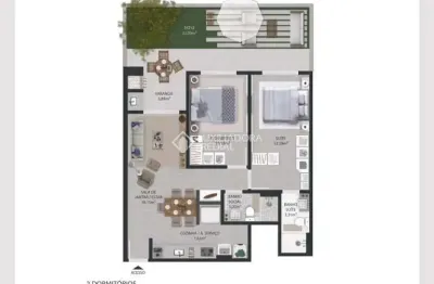 Apartamento com 2 quartos à venda na rua recanto do sol, 573, ingleses do rio vermelho, florianópolis, 68 m2 por r$ 1.249.500