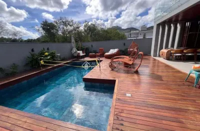 Casa com 3 quartos à venda na avenida wilson castelo branco, 138, beira rio, biguaçu, 280 m2 por r$ 2.650.000