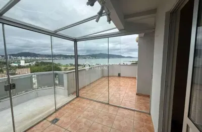 Cobertura com 3 quartos à venda na rua são pio x, 133, coqueiros, florianópolis, 167 m2 por r$ 1.040.000