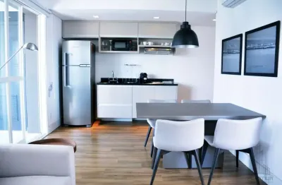 Apartamento com 1 quarto para alugar na rua jean peltier, 311, cidade monções, são paulo, 64 m2 por r$ 4.800
