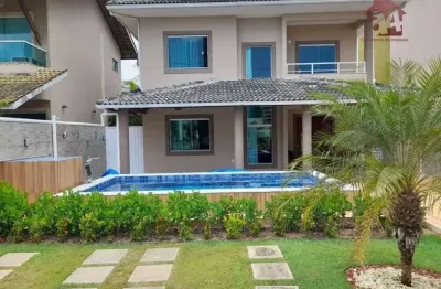 Casa com 4 dormitórios à venda, 300 m² por r$ 980.000,00 - camaçari - camaçari/ba