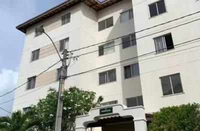 Apartamento com 3 dormitórios para alugar, 63 m² por r$ 2.174,09/mês - catu de abrantes - camaçari/ba