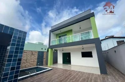 Casa com 3 dormitórios à venda, 150 m² por r$ 685.000,00 - alto do picuaia - lauro de freitas/ba