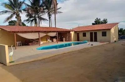 Sítio com 6 dormitórios à venda, 60000 m² por r$ 750.000,00 - zona rural - jaguaquara/ba