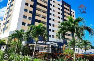 Apartamento com 2 dormitórios para alugar, 56 m² por r$ 2.047,63/mês - centro - lauro de freitas/ba