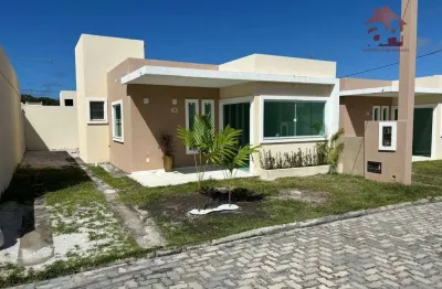 Casa com 2 dormitórios à venda, 69 m² por r$ 460.000,00 - abrantes - lauro de freitas/ba