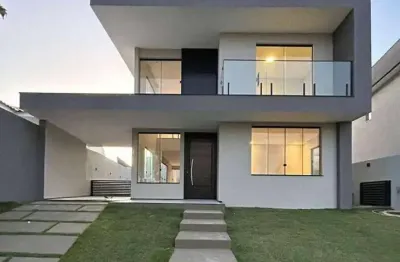 Casa com 4 dormitórios à venda, 270 m² por r$ 1.680.000,00 - alphaville - camaçari/ba