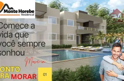 Village com 2 dormitórios à venda a partir de r$ 370.000 - jardim flamboyant - camaçari/ba
