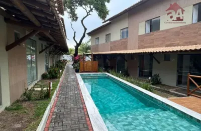 Apartamento duplex com 1 dormitório à venda, 40 m² por r$ 360.000,00 - imbassai - mata de são joão/ba