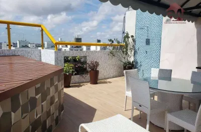 Cobertura com 3 dormitórios à venda, 148 m² por r$ 630.000 - imbuí - salvador/ba