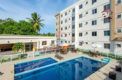 Apartamento com 2 dormitórios à venda, 42 m² por r$ 190.000,00 - vida nova - lauro de freitas/ba