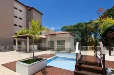 Apartamento com 2 dormitórios à venda, 54 m² por r$ 200.000,00 - jardim meu ideal - lauro de freitas/ba