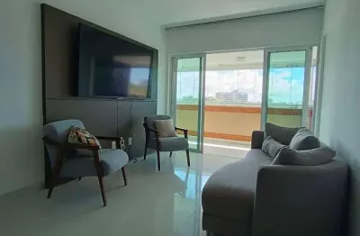 Apartamento com 3 dormitórios à venda, 120 m² por r$ 580.000,00 - pitangueiras - lauro de freitas/ba