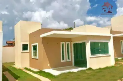 Casa com 2 dormitórios à venda, 64 m² por r$ 399.000,00 - catu de abrantes - lauro de freitas/ba