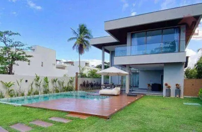 Casa com 7 dormitórios à venda por r$ 7.800.000 - guarajuba - camaçari/ba