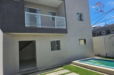 Casa com 3 dormitórios à venda, 112 m² por r$ 680.000 - ipitanga - lauro de freitas/ba