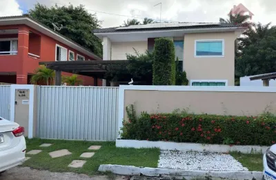 Casa com 4 dormitórios à venda por r$ 1.700.000,00 - estrada do coco - lauro de freitas/ba