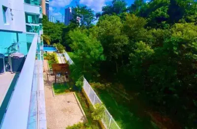 Apartamento mobiliado com 2 dormitórios para alugar, 85 m² - alphaville i - salvador/ba
