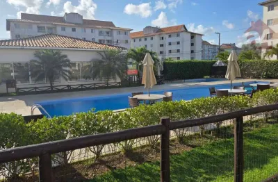 Apartamento com 2 dormitórios para alugar, 53 m² - abrantes - camaçari/ba