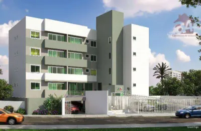 Apartamento com 1 dormitório à venda, 40 m² - caji - lauro de freitas/ba