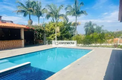 Chácara com 3 dormitórios à venda, 900 m² por r$ 1.700.000,00 - ouro fino - santa isabel/sp