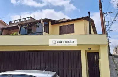 Sobrado com 150 metros quadrados, 03 dormitórios, 03 vagas de garagem à venda por r$ 549.000 - jd. santa mena- guarulhos, 300 metros do shopping maia