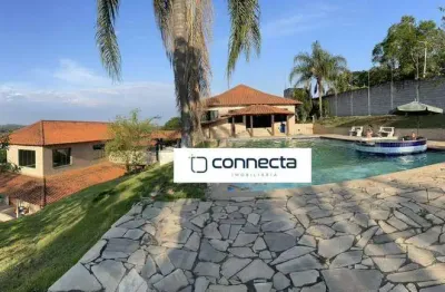 Chacara com 5 dormitórios para alugar, 650 m² por r$ 12.000/mês - ouro fino - santa isabel/sp