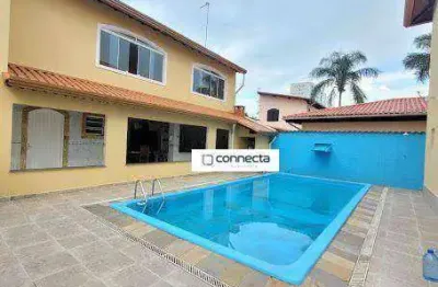 Casa com 4 suítes e piscina à venda, 395 m² por r$ 1.100.000,00balneário flórida - praia grande/sp