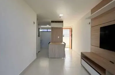 Alugo excelente apartamento mobiliado a pouco metros do mar do bessa