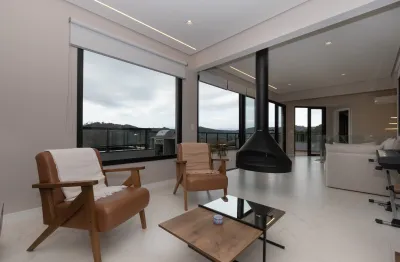 Modernidade, conforto e natureza: casa com 3 suítes e vista espetacular - residencial ecológico