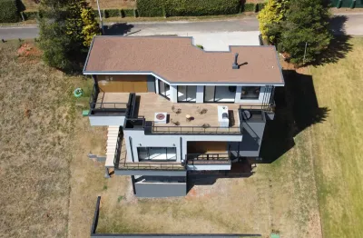 Modernidade, conforto e natureza: casa com 3 suítes e vista espetacular - residencial ecológico