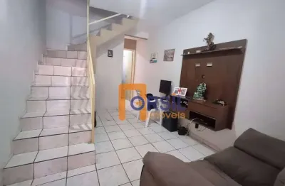 Sobrado com 2 dormitórios à venda, 45 m² por r$ 244.000,00 - socorro - mogi das cruzes/sp