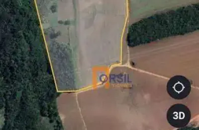 Terreno à venda, 129000 m² por r$ 3.000.000,00 - quatinga - mogi das cruzes/sp