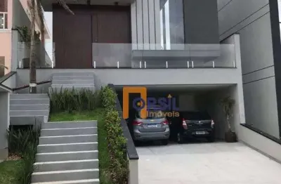 Sobrado com 4 dormitórios à venda, 380 m² por r$ 3.300.000,00 - aruã brisas - mogi das cruzes/sp