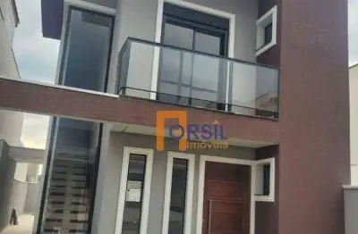 Sobrado com 3 dormitórios à venda, 130 m² por r$ 900.000,00 - jardim nathalie - mogi das cruzes/sp