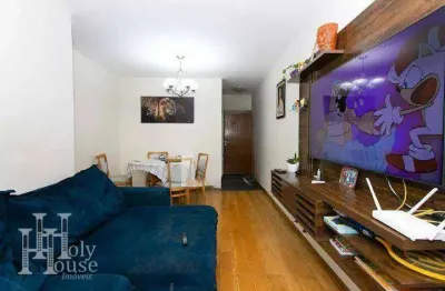 Apartamento com 3 dormitórios, 65 m² - venda por r$ 375.000,00 ou aluguel por r$ 2.500,00/mês - tatuapé - são paulo/sp