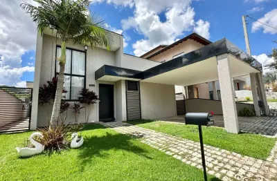 Casa pronta para morar à venda no condomínio terras de atibaia i em atibaia. com 3 quartos