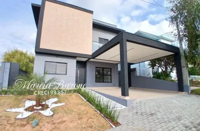 Sobrado á venda no condomínio terras de atibaia i em atibaia- sp