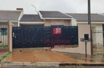 Casa com 3 dormitórios para alugar, 70 m² por r$ 850,00/mês - jardim são rafael - mandaguaçu/pr