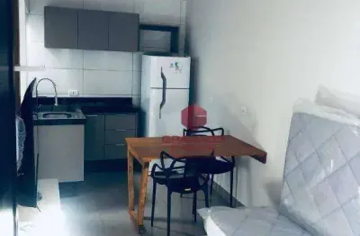 Kitnet para alugar, 30 m² por r$ 1.600,00/mês - riviera - porto rico/pr