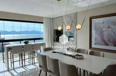 Apartamento com 4 suítes à venda, 166 m² por r$ 7.210.000 - meia praia - itapema/sc