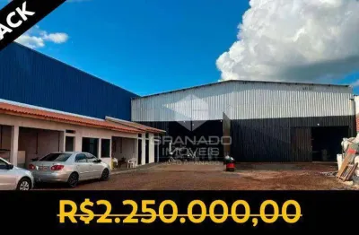 Barracão à venda, 520 m² por r$ 2.000.000,00 - jardim monaco - marialva/pr
