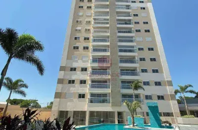 Apartamento com 3 dormitórios para alugar, 79 m² por r$ 4.125,83/mês - parque industrial - maringá/pr