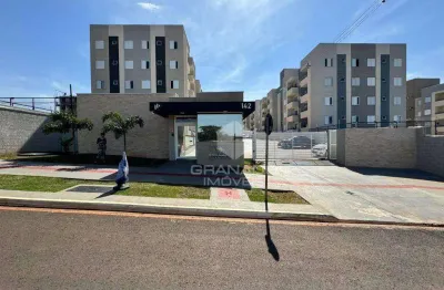 Apartamento com 2 dormitórios para alugar, 45 m² por r$ 1.500,00/mês - chácaras aeroporto - maringá/pr