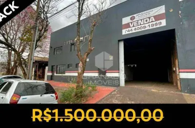 Barracão, 402 m² - venda por r$ 1.399.000,00 ou aluguel por r$ 7.500,00/mês - jd paulista - maringá/pr