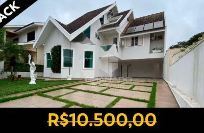 Sobrado com 3 dormitórios para alugar, 410 m² por r$ 8.482,72/mês - zona 08 - maringá/pr